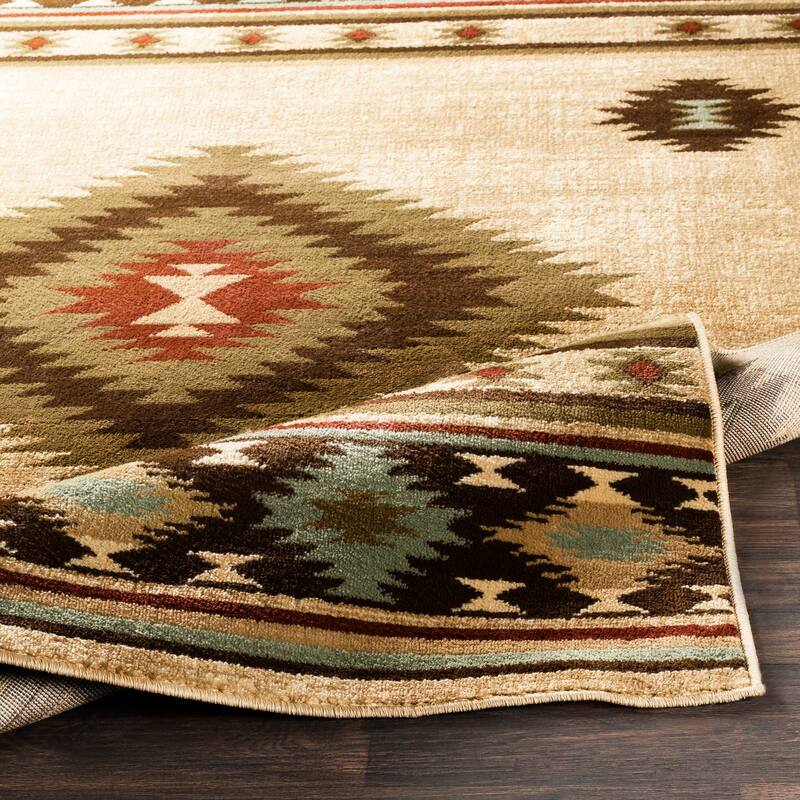 Livabliss Nurzhan Southwestern Area Rug