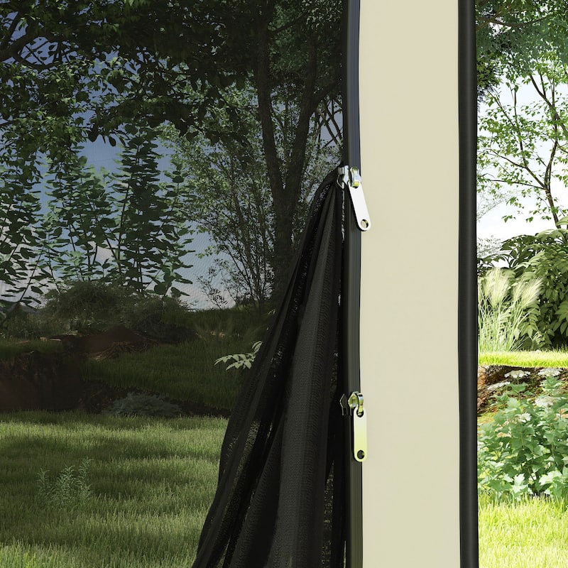 Pop Up Screen Room Tent Quick Setup Portable Outdoor Camping with Sun Protection - 70.9" L x 70.9" W x 86.6" H