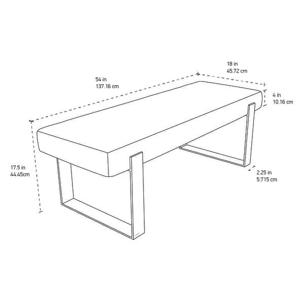 Vant Upholstered Bed Bench Metallic Silver Bed Bath & Beyond 33610043