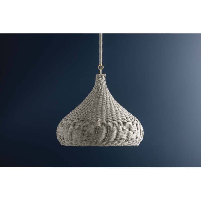 Hudson Valley Lighting 4820 Hampstead 20" Wide Pendant with Seagrass