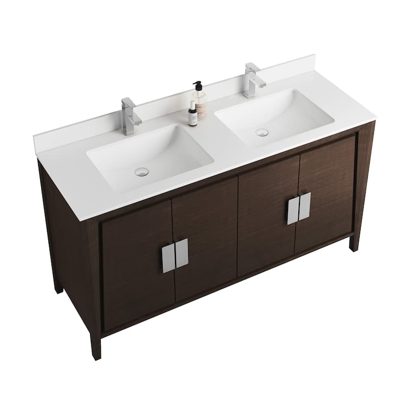 Fine Fixtures Imperial Collection Bathroom Vanity Cabinet Set,