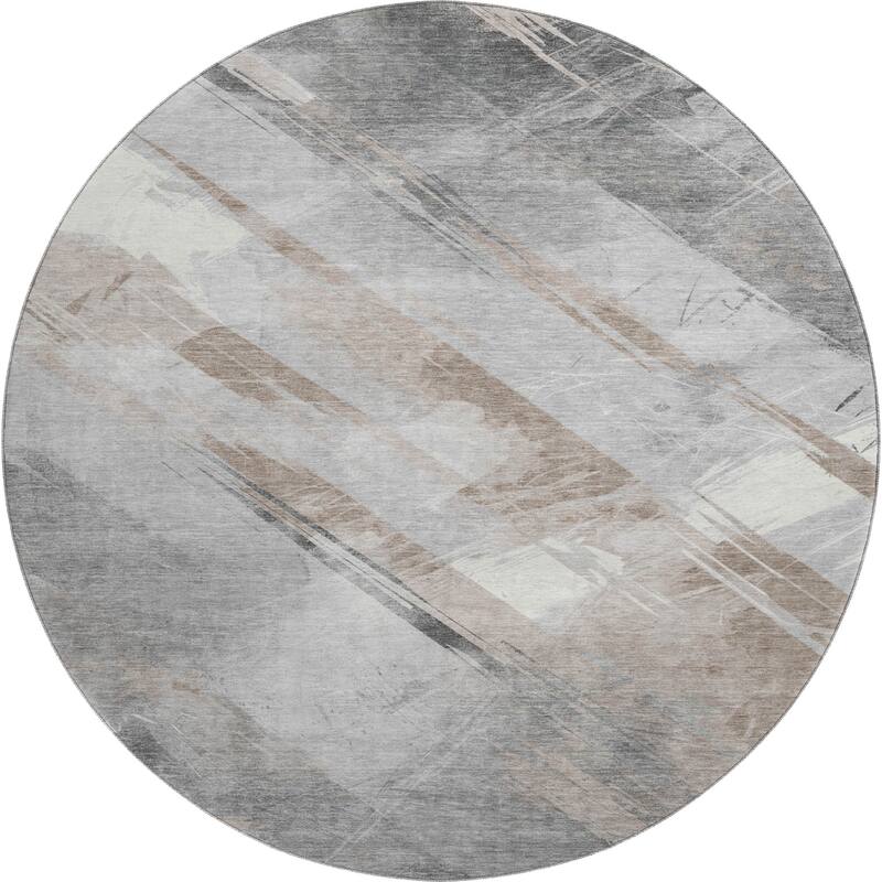 Premium Washable Super Soft Abstract Stripe Mayfield Rug