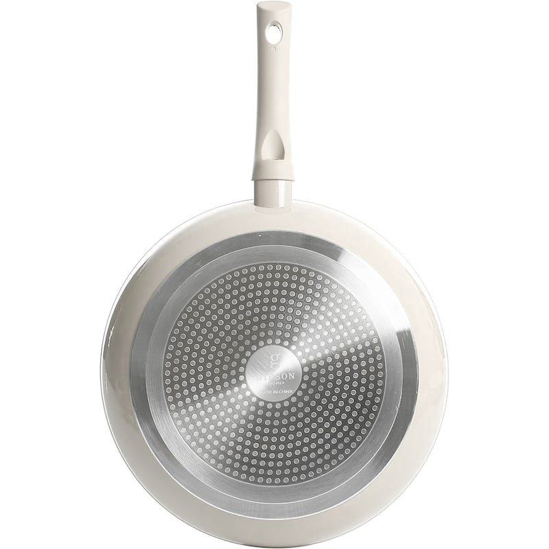 7 Piece Forged Aluminum Cookware Set in Linen