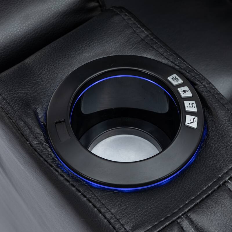 PU Leather Power Recliner Individual Seat