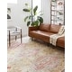 preview thumbnail 1 of 5, Alexander Home Leanne Aztec Distressed Printed Area Rug 2' x 5'