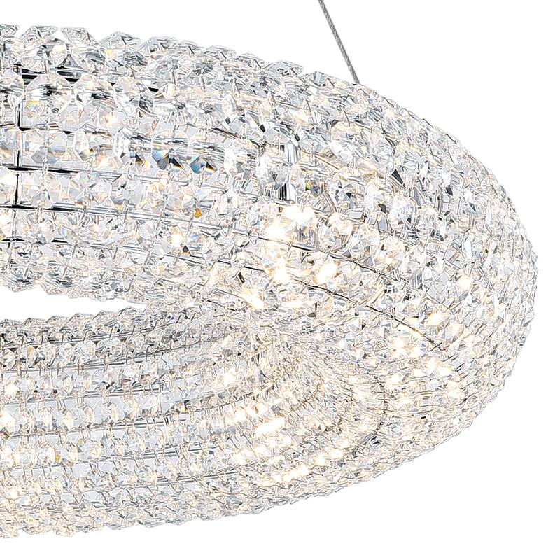 Veronique 8 Light Chandelier With Chrome Finish