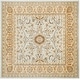 preview thumbnail 42 of 48, SAFAVIEH Florenteen Tessa Traditional Oriental Rug 5' x 5' Square - Grey/Ivory