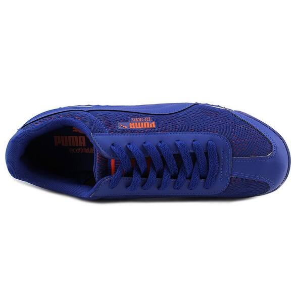 Shop Puma Roma Engineer Camou Men Round Toe Synthetic Blue Sneakers Overstock 13698448