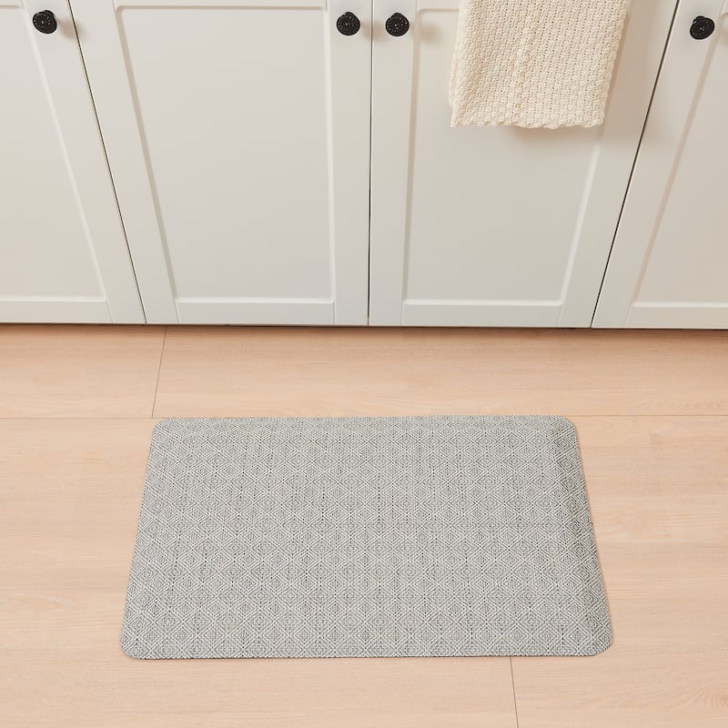Linery & Co. Anti Fatigue Mat Comfortable Thick Padding for Kitchen or Office.