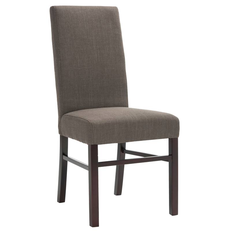 SAFAVIEH Kandi Parsons Stripe Linen Dining Chairs (Pack Of 2) - 18.5" x 23.8" x 39.4" - 19"W x 24"D x 39"H