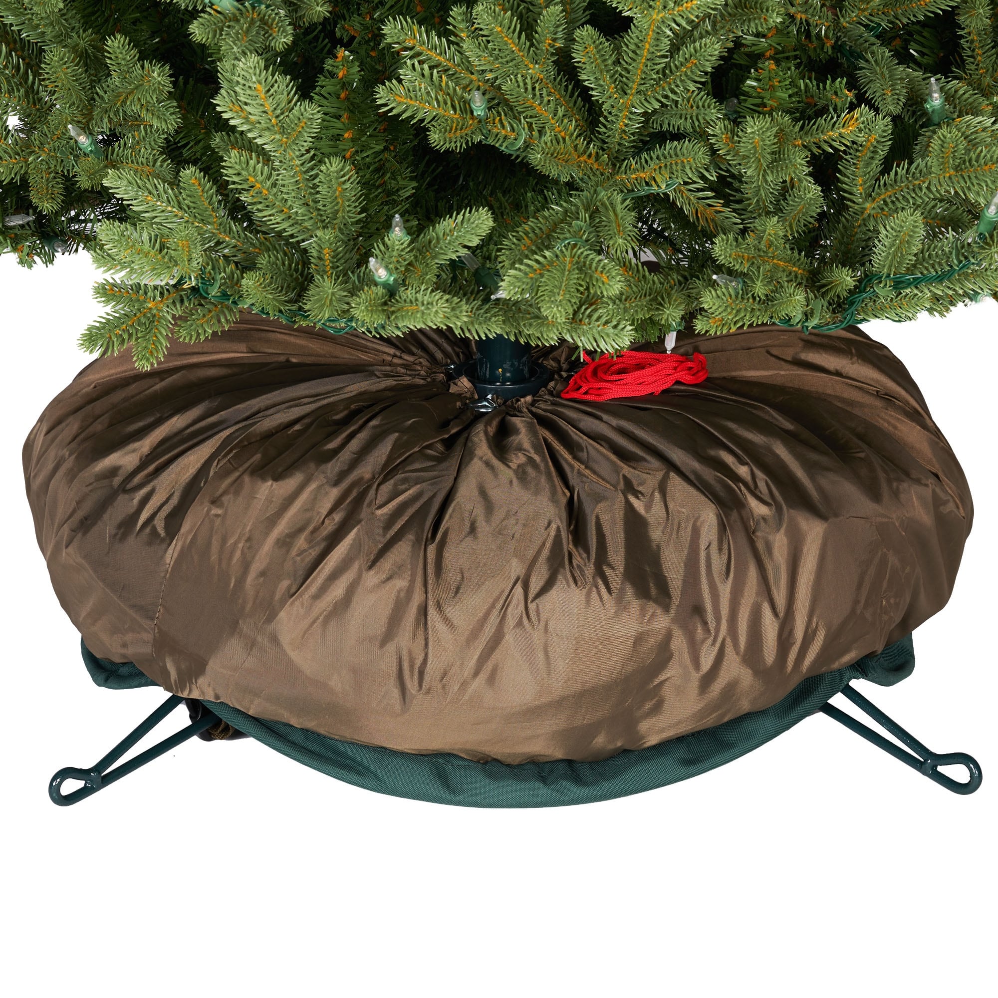 Large Girth Upright Christmas Tree Storage Bag (79 ft. Trees) Bed