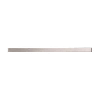 Apollo tile 0.5" x 12" Cosmos Glossy Pearl White Glass Tile (0.5 sq ft/case) - 10 Pack