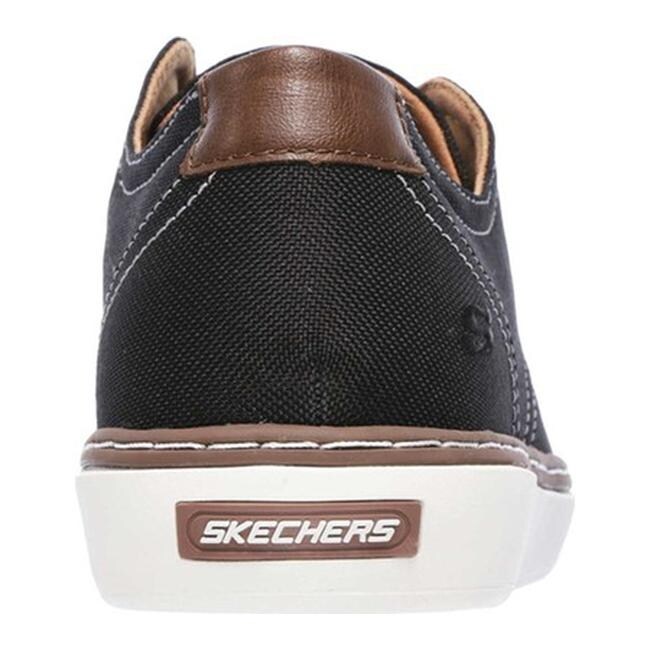 Skechers Mens Relaxed Fit Palen Gadon Sneaker Black