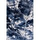 Abani Rugs Regal REG110A Blue Grey Marble Ice Design Area Rug - Bed ...