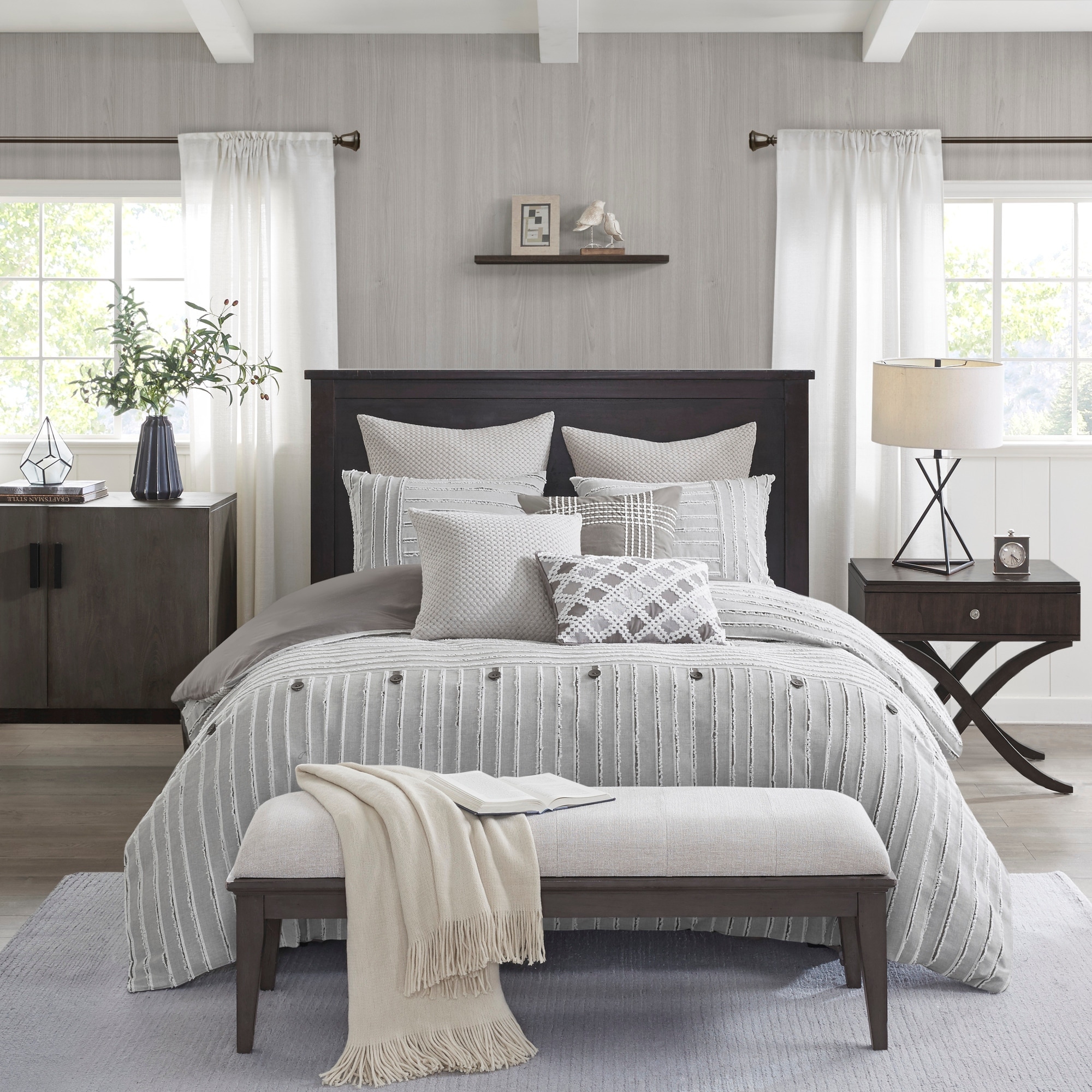 HARLA Luxury 7 Piece Comforter Set