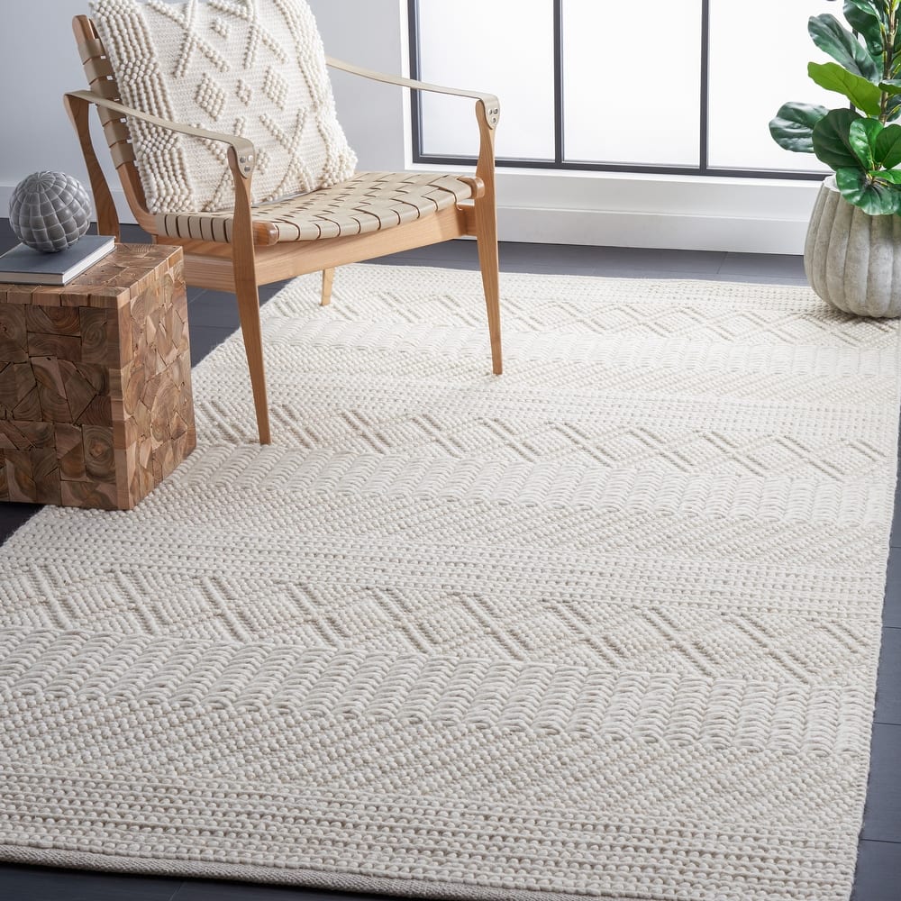 SAFAVIEH Handmade Natura Ollie Wool Rug