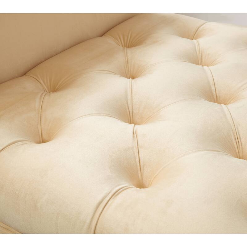 Escoto Velvet 82.5'' Flared Arm Sofa Bed