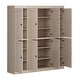 preview thumbnail 13 of 57, Palace Imports 65" 100% Solid Wood Shaker Pantry Cabinet