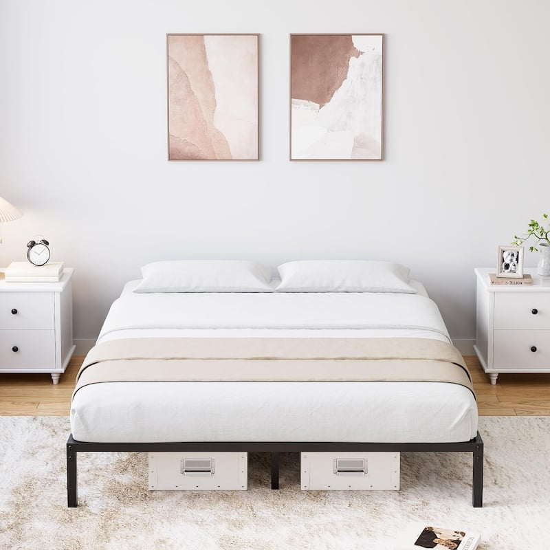 Bed Frame No Box Spring Needed