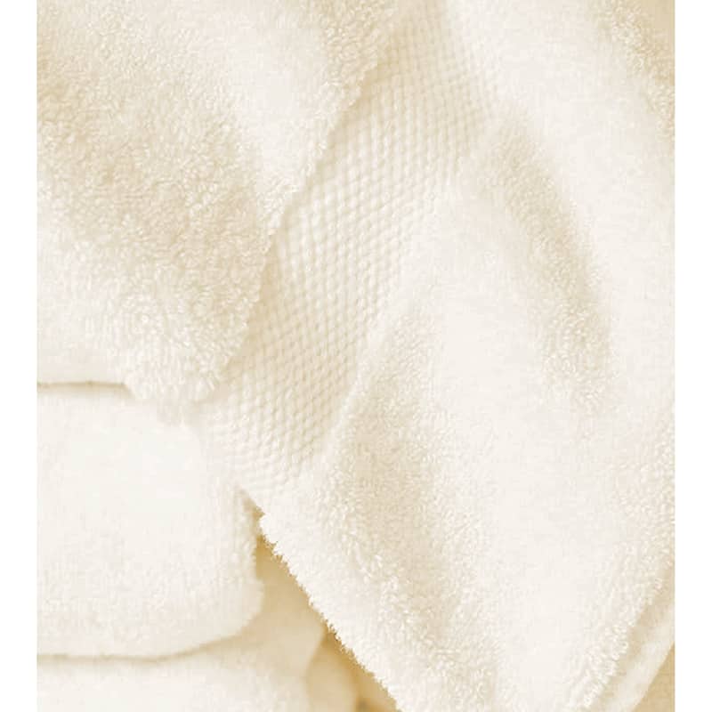 Delara Organic Cotton Feather Touch Wash Cloth, Quick Dry, GOTS Certified, 650 GSM, Pack of 6, 13"X13"
