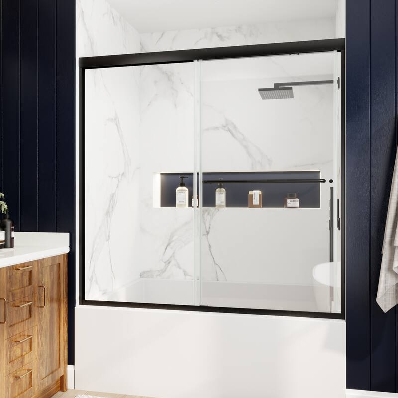 Modland 56-60''x 72'' Glass Shower Door - 56''-60''x 72''