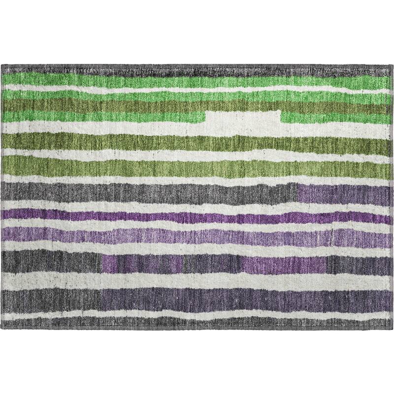 Premium Washable Super Soft Modern Stripe Mayfield Rug