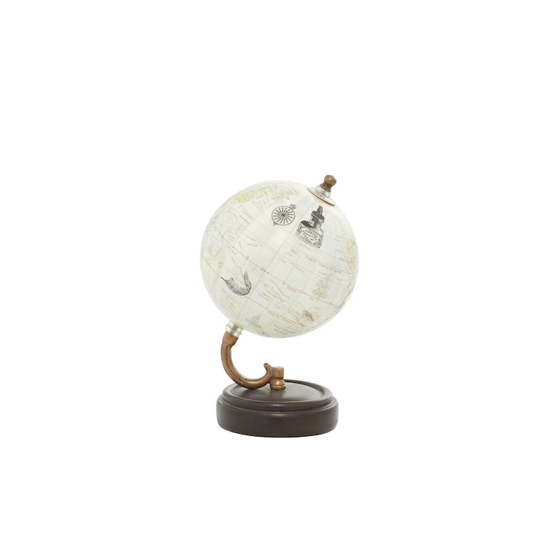 Simply Classy Wood Metal PVC Globe
