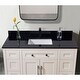 preview thumbnail 19 of 24, Altair Feltre Bathroom Vanity Countertop in Imperial Black Finish