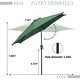 preview thumbnail 22 of 68, Ainfox 7.5ft Patio Umbrella Outdoor Umbrella Tilt Multi-color Without Base