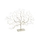 preview thumbnail 3 of 16, Silver Iron Contemporary Tree Sculpture - 32 x 4 x 24