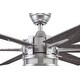 preview thumbnail 11 of 10, 56" Honeywell Kaliza Indoor Modern Ceiling Fan with Remote, Pewter