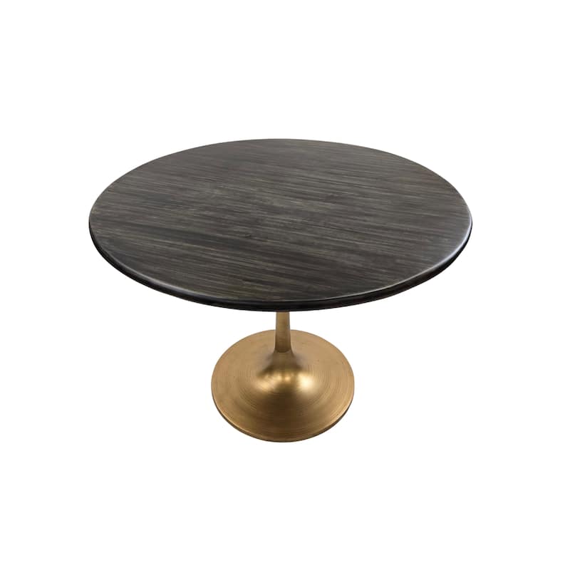 Carolina Living Alden Wood Top 40" Round Dining Table