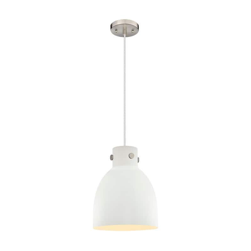 Innovations Lighting 410-1PM-12-10 Newton Bell Pendant Newton Bell 10"