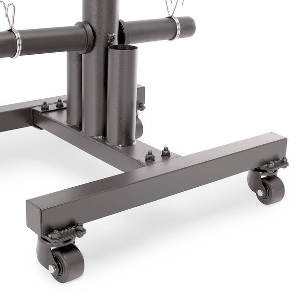 Olympic weights top stand