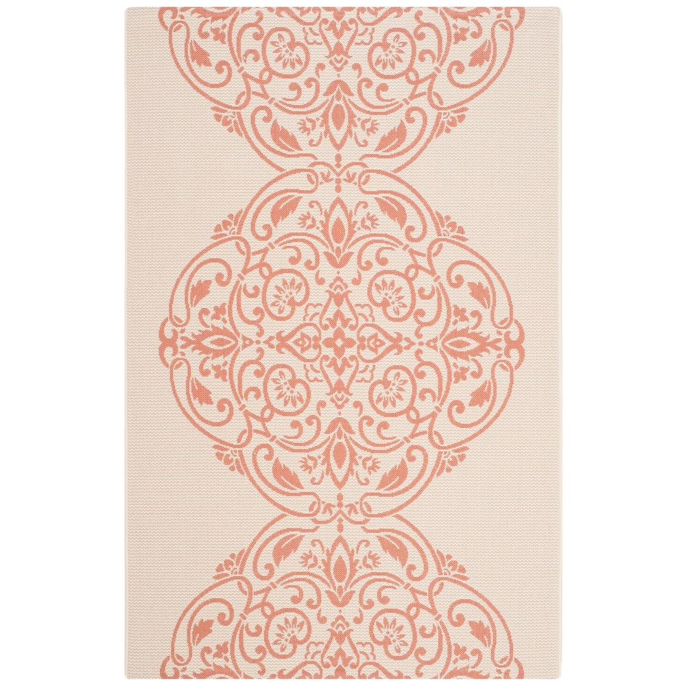 Martha Stewart by SAFAVIEH Topiary Signet Indoor/ Outdoor Waterproof Rug
