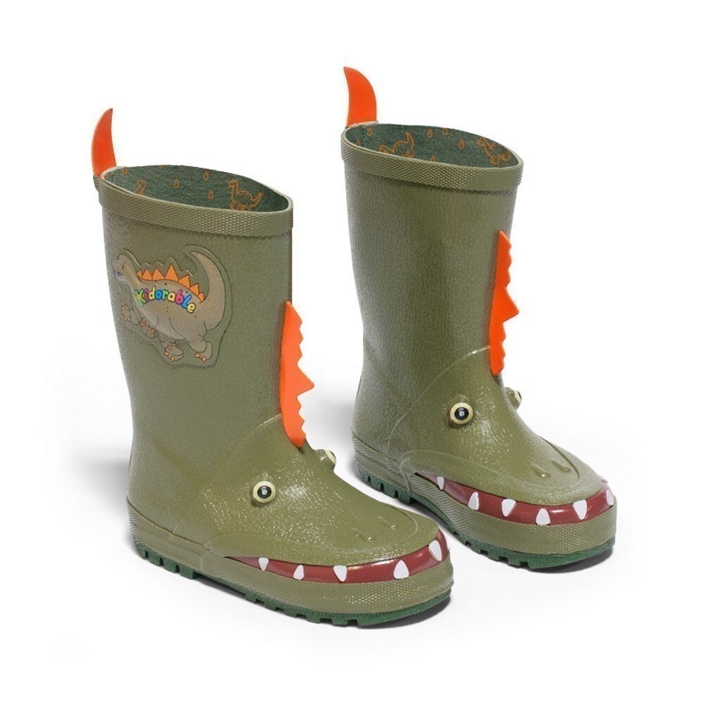 dinosaur snow boots