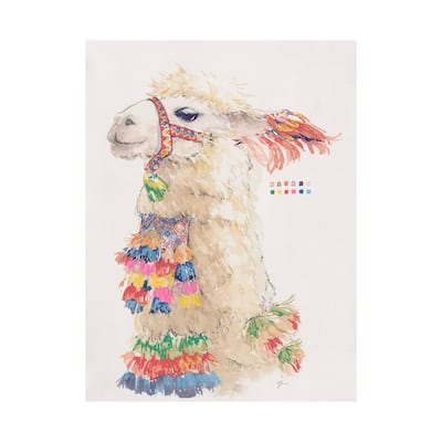 Lama III (30 x 45) Canvas Art Print