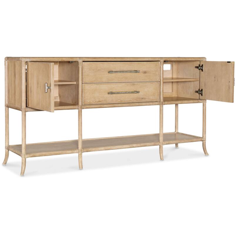 Hooker Furniture 6950-75917 Retreat 70" Wide Maple and Oak Buffet with