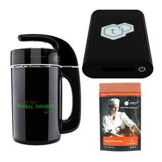 tCheck 2 Infusion Potency Tester (Black) with Herbal Infuser Bundle ...