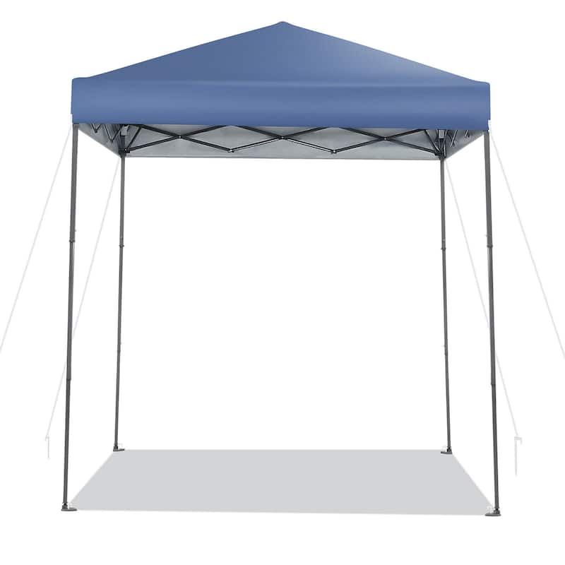 Gymax Patio 6.6 x 6.6ft Outdoor Pop-up Canopy Tent Portable Sun