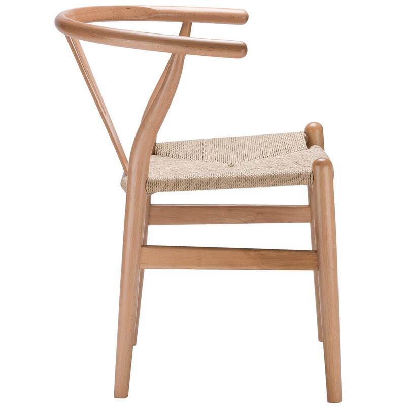 Poly and Bark Weave Chairs (Set of 2)