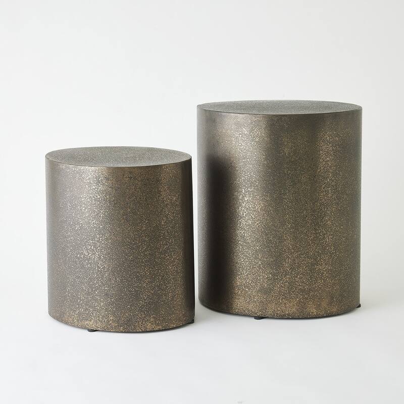 Yves Texture Drum Table