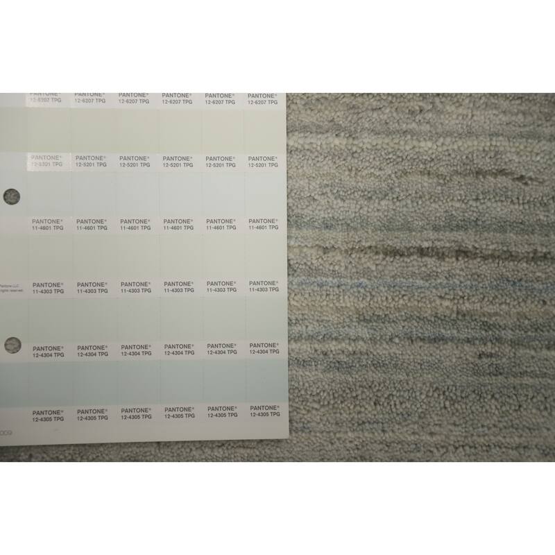 Hand Knotted Oriental Viscose Silk Carpet Tribal Animal Pictorial Beige & Ivories Gabbeh Area Rug - 5' 10'' X 6' 3''
