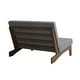 preview thumbnail 72 of 72, Patio Teak Wood Outdoor Loveseat with Cushion