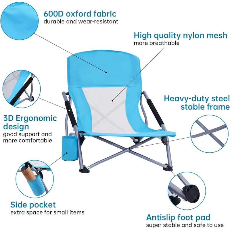 Beach Chair, Beach Chair and Umbrella, Folding Beach Chair, Beach Chairs for Adults
