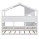 preview thumbnail 7 of 16, Wooden Twin Size House Bed With Trundle