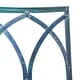 preview thumbnail 13 of 41, SAFAVIEH Abia Victorian Wrought Iron 50-inch Outdoor Tree Bench. - 50 in. W x 24 in. D x 31 in. H