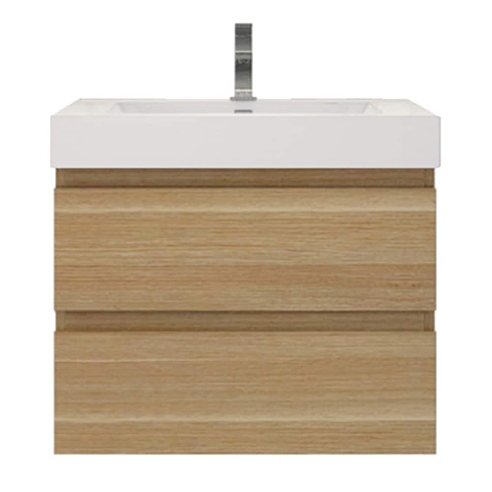 Baillie 30'' Wall-Mounted Vanity with Reinforced Acrylic Sink