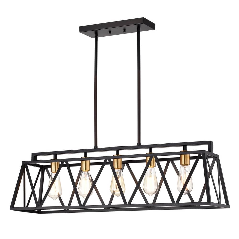5-light Linear Island Fixture
