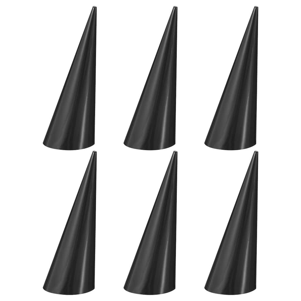 Cone Shape Acrylic Ring Display Holder Jewelry Showcase Stand